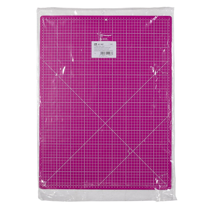 Prym Schneideunterlage 45 x 60 cm cm/inch pink, Kunststoff, 60 x 45 x 0.2 cm