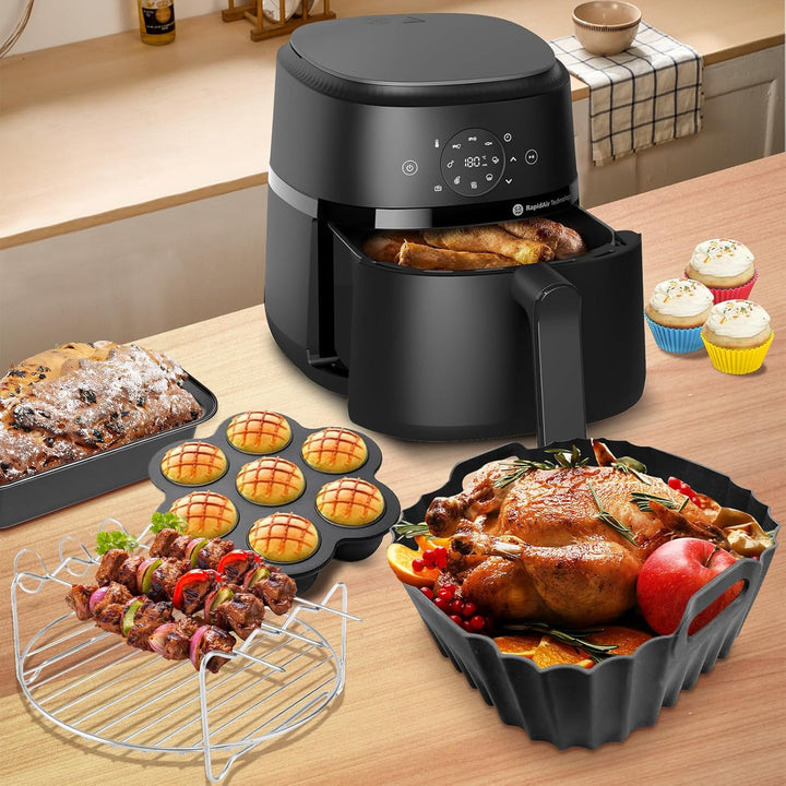 Heissluftfritteuse Zubehör Set für Philips Airfryer 2000 Series NA229/00 4,2L, Philips Airfryer Zube