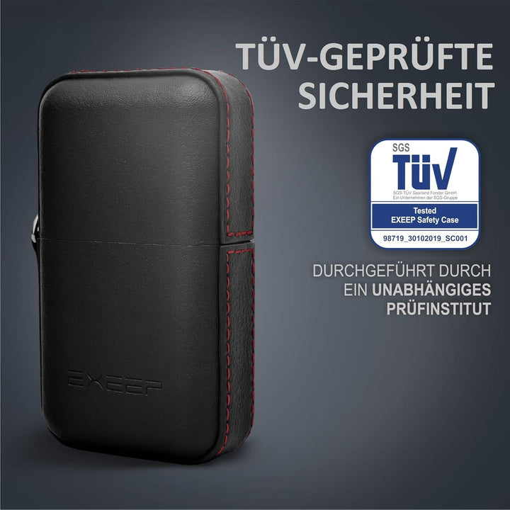 EXEEP® Keyless Go Schutz Autoschlüssel - TÜV geprüft - Zuverlässige Funkschlüssel Abschirmung - RFID