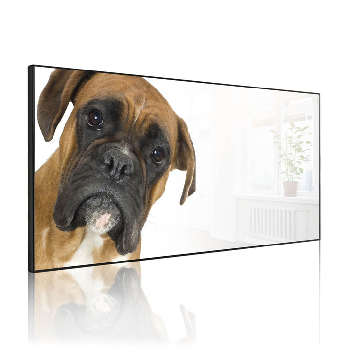 banjado Magnettafel schwarz 78 x 37cm / Magnetwand Metall/Magnetpinnwand als Memoboard/Pinnwand Magn