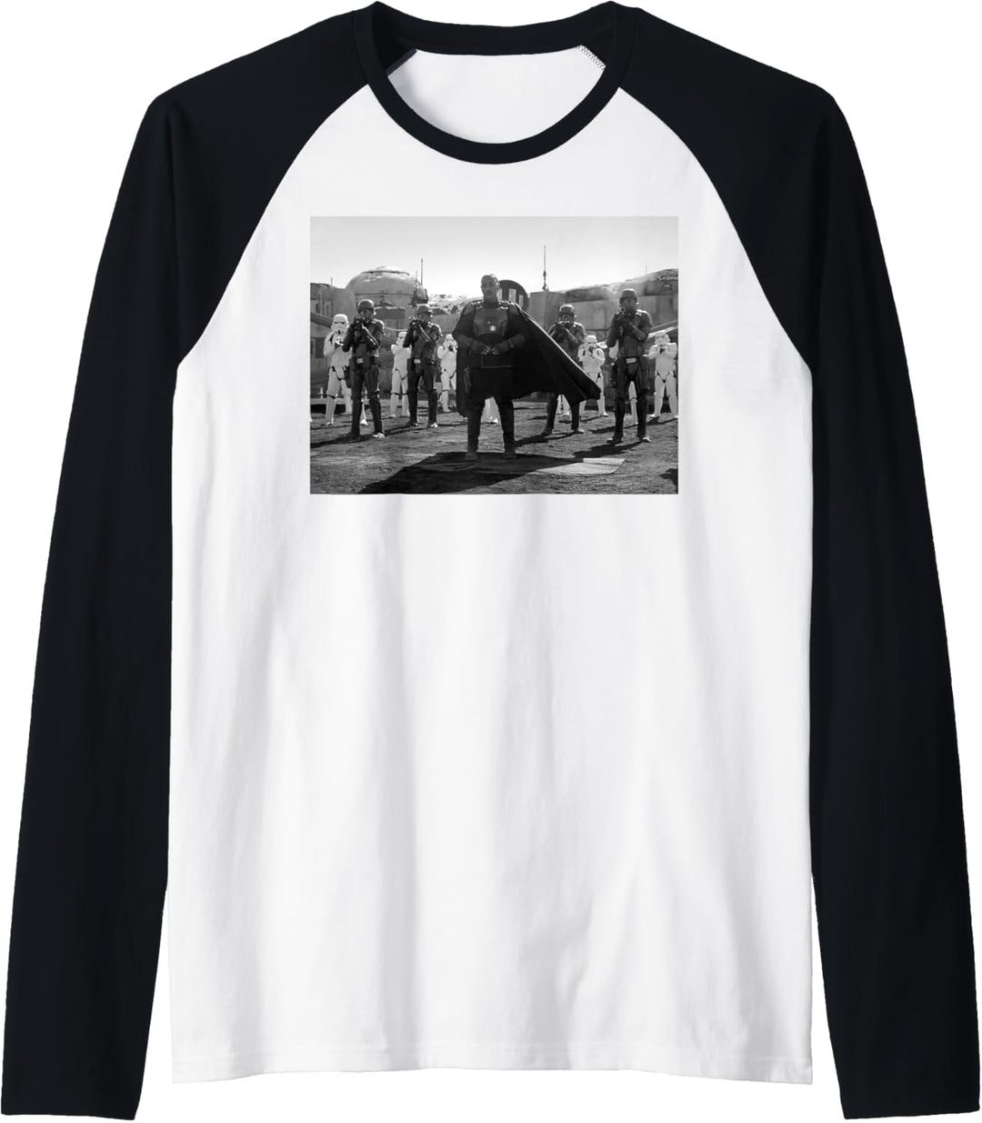 Star Wars Mandalorian Moff Gideon Stand Off Raglan