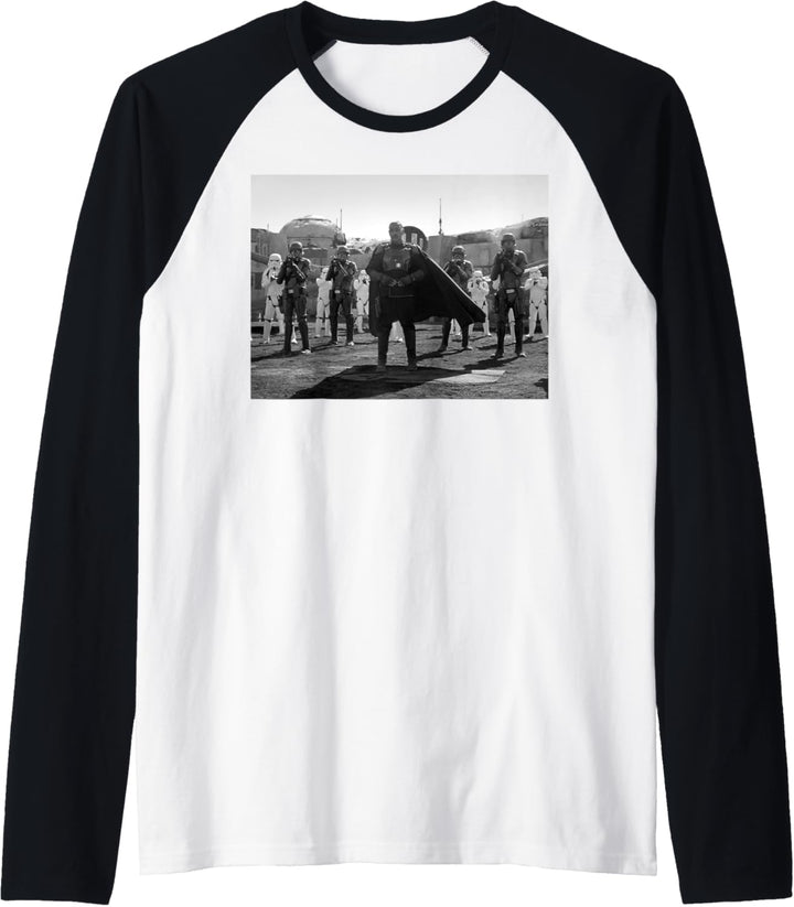 Star Wars Mandalorian Moff Gideon Stand Off Raglan