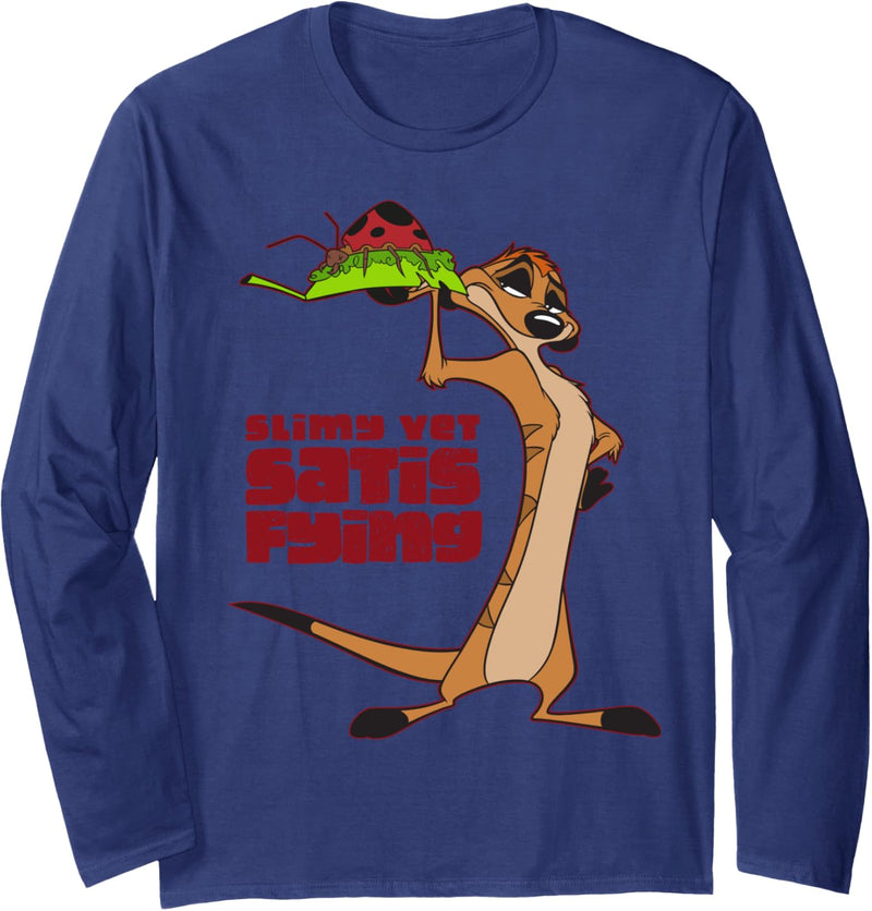 Disney The Lion King Timon Slimy Yet Satisfying Langarmshirt