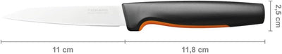 Fiskars Küchenmesser-Set, 5-teilig, Functional Form, Inklusive Kochmesser (gross), Gemüsemesser, Tom