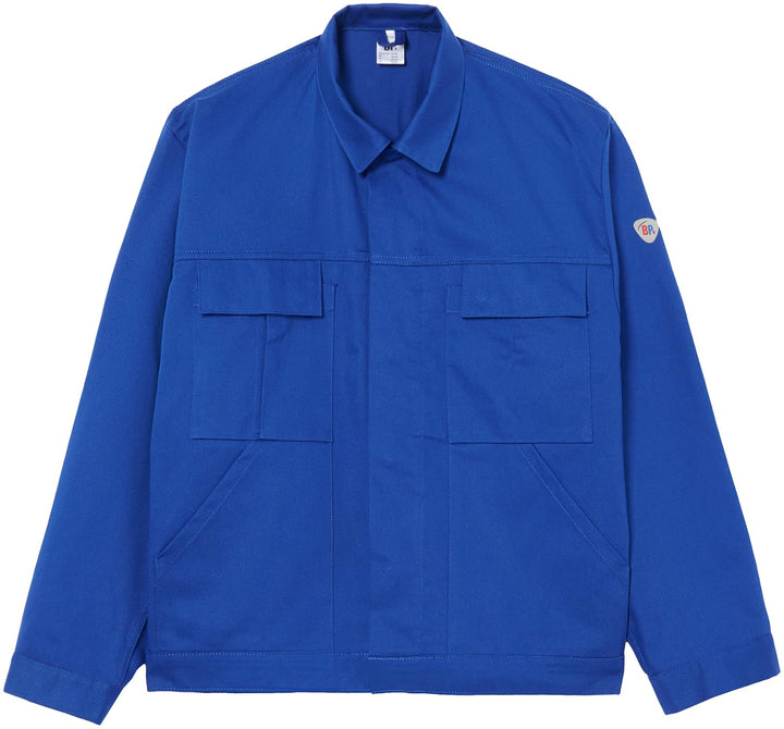 BP Workwear Basic 1485-060-13 Arbeitsjacke - Verdeckte Druckknopfleiste - Reine Baumwolle - Normale