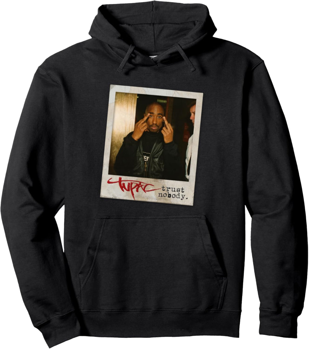 Tupac Trust Nobody Foto Pullover Hoodie