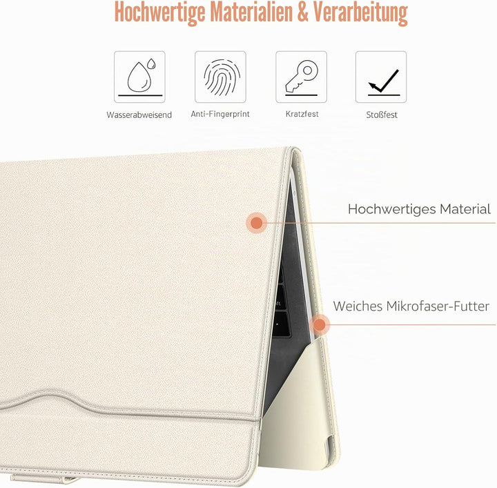 Fintie Sleeve Case Cover für MacBook Air 13.6 A2681 M2, MacBook Air 13 A2237 (M1) / A2179 / A1932, M