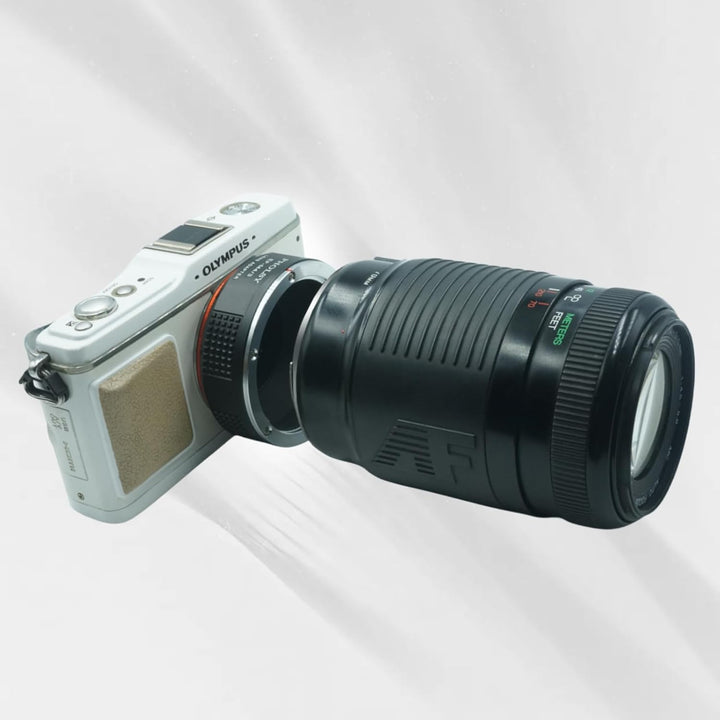 PHOLSY Objektivadapter Manueller Fokus EF auf MFT Kompatibel mit Canon EF EF-S Objektiv auf M4/3 Mic