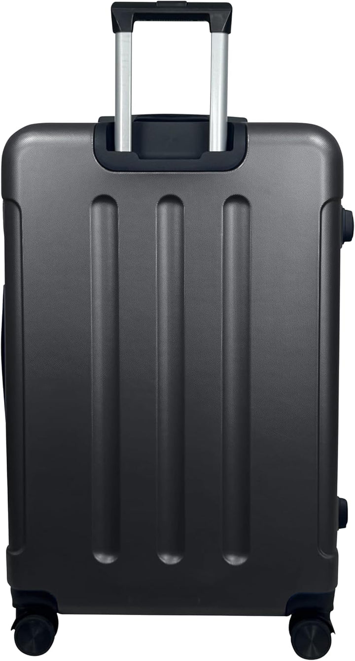 MY TRAVEL BAG Hartschalen-Koffer Reisekoffer ABS Koffer Trolley (Handgepäck-Mittel-Gross-Set) 4 Dopp