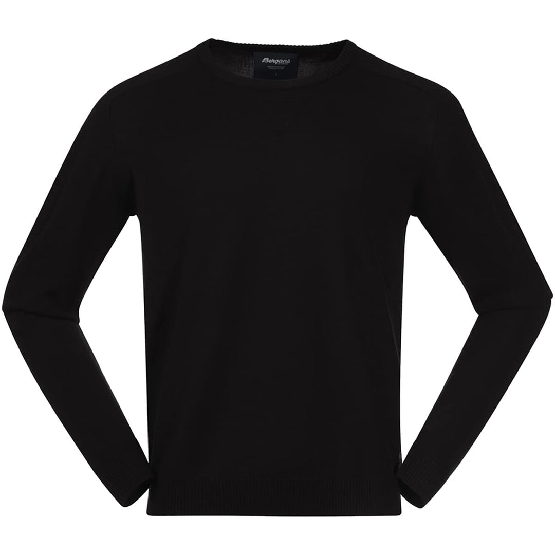 Bergans Solli Woll-Pullover Herren schwarz