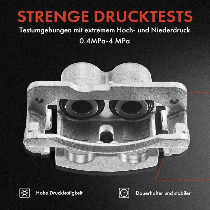 Frankberg 2x Bremssattel Bremszange Vorne Links Rechts Kompatibel mit Delica/Space Gear 1995-1996 L