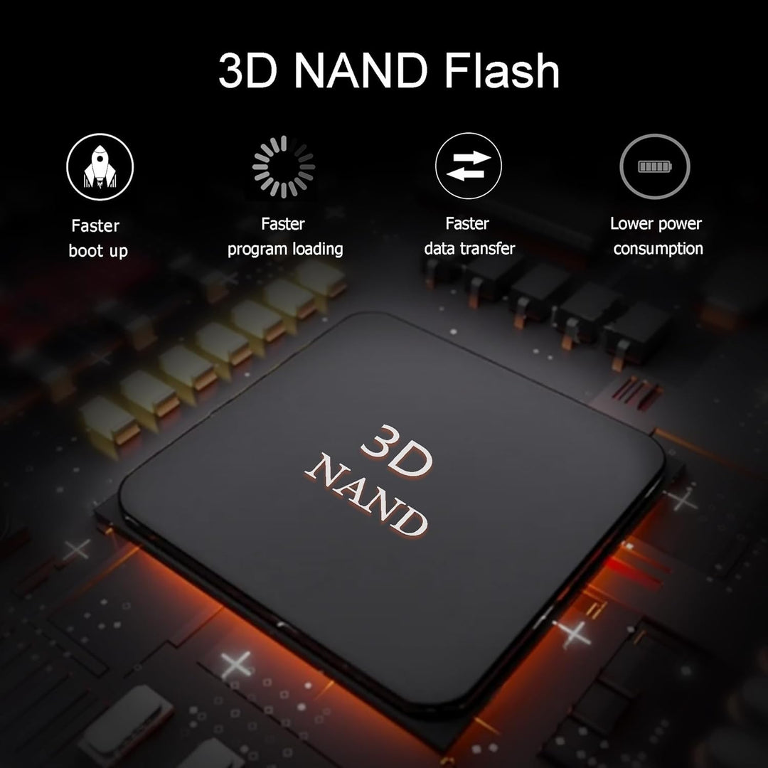SSD 256GB 2.5 Zoll SATA III 7mm, Interne SSD Festplatte für PC und Laptop 256GB 2.5" SATA SSD, 256GB
