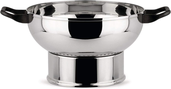 Alessi LA Cintura di Orione“ Seiher aus Edelstahl 18/10 glänzend poliert 24,0cm, 3.2 x 28.5 x 5.5 cm