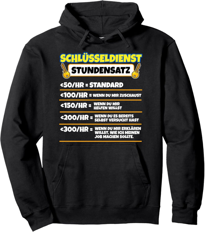 Schlüsseldienst Pullover Hoodie