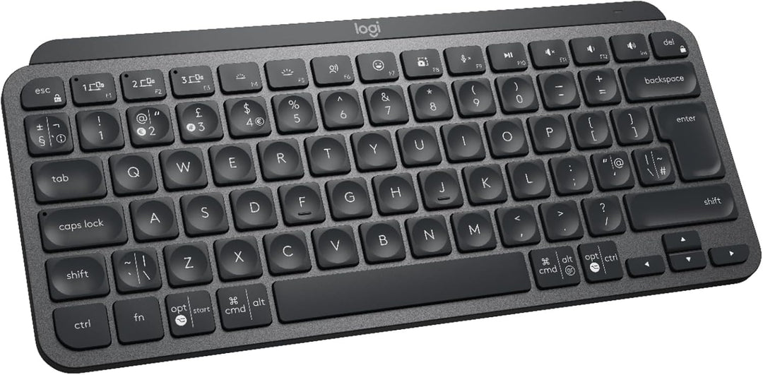 Logitech MXKeysMinimalist Wireless Illuminated KB Tastatur UK Single, Single