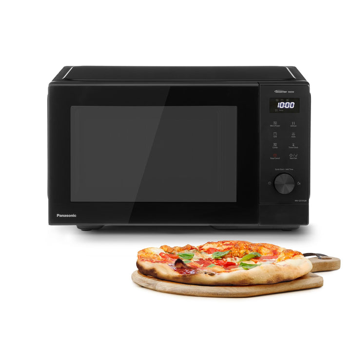 Panasonic NN-GD35QBEPG 29L Grill-Mikrowelle, 1000 W, automatisches Auftauen, Kombinationsgaren, Time