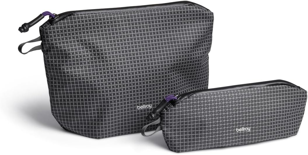 Bellroy Lite Pouch Duo (leichtes Federmäppchen und Tasche) - ArcadeGray, Arcadegray
