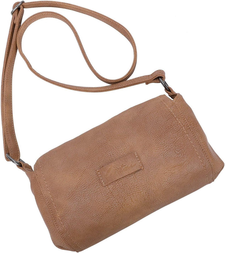 Fritzi aus Preussen Damen Drum02 Cross Radix 55 Cognac Umhängetasche, One Size