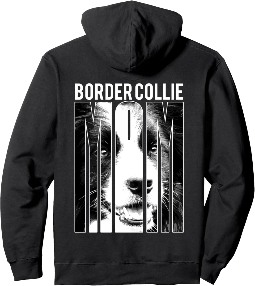 Dog Mom Border Collie - Hunde Mama Pullover Hoodie