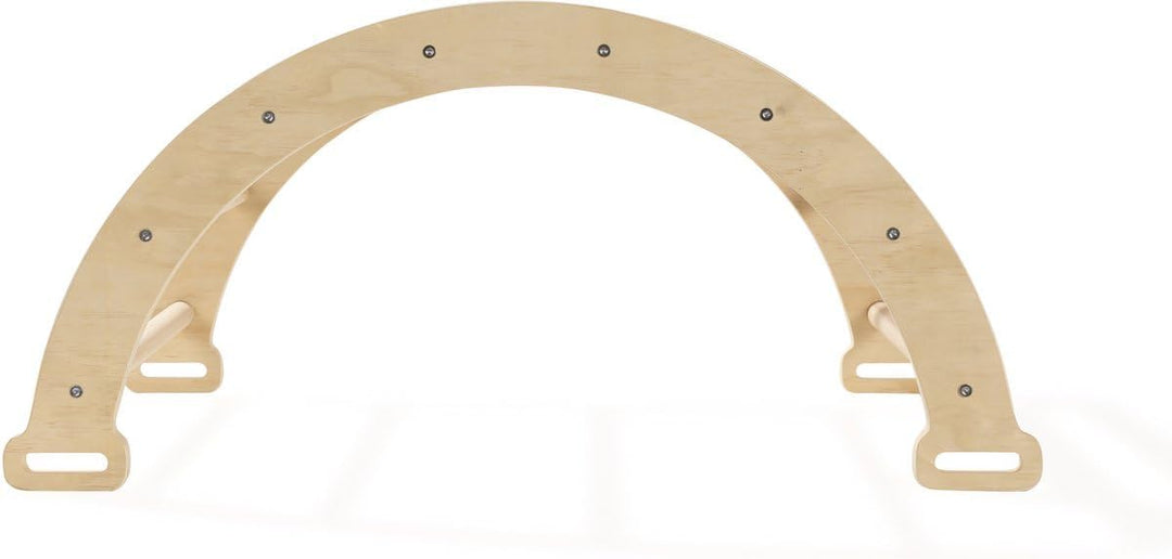 Mini-Kletterbogen – Kletterbogen aus Holz mit Kissen – Montessori-Spielhalle – 78 x 47 x 37 cm – Gra