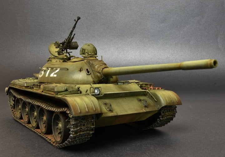 Mini Art 37017 1:35 T-54A Sov. Mittlerer Panzer-originalgetreue Nachbildung, Modellbau, Plastik Baus
