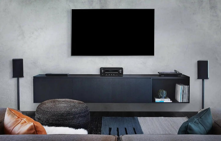 Denon DRA-800H Stereo Receiver und Verstärker, Alexa Kompatibel, 5 HDMI Eingänge, Phono-Eingang, Blu
