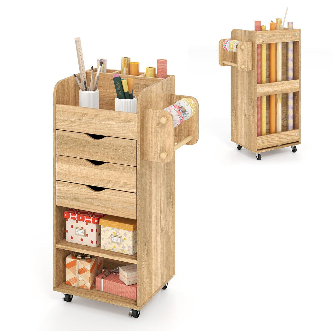 Bastelwagen Mit Schubladen