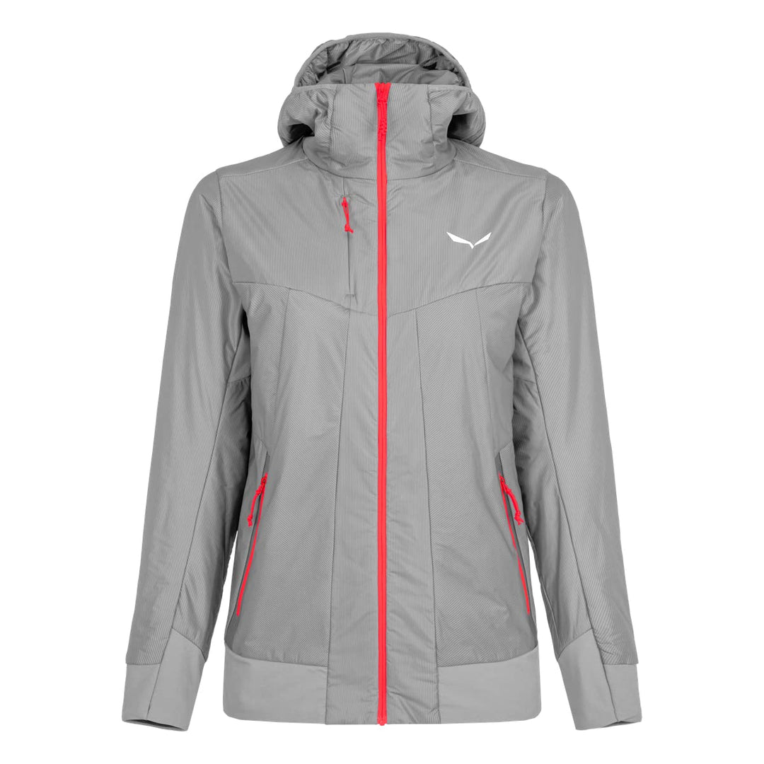 Salewa Damen Pedroc Hyb. Twr W Hood Jkt. Jacke 34 Alloy/6080, 34 Alloy/6080