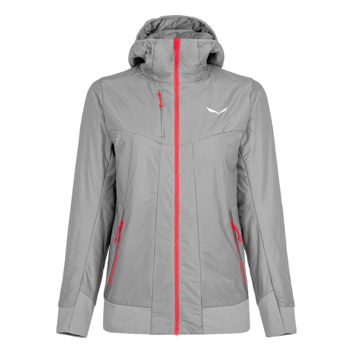 Salewa Damen Pedroc Hyb. Twr W Hood Jkt. Jacke 34 Alloy/6080, 34 Alloy/6080