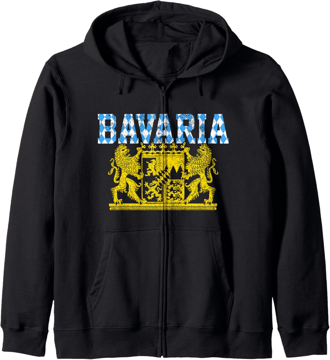 Bayern Bavaria Bayerisch Flagge Stolz Souvenir Geschenk Kapuzenjacke