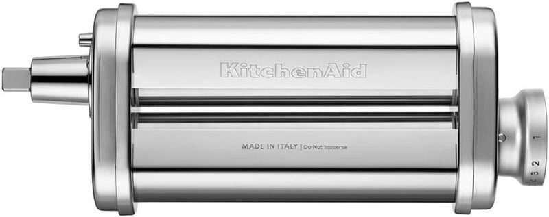 KitchenAid 5KSMPSA Pasta- Roller Edelstahl , nur für KitchenAid, Für KitchenAid Küchenmaschinen