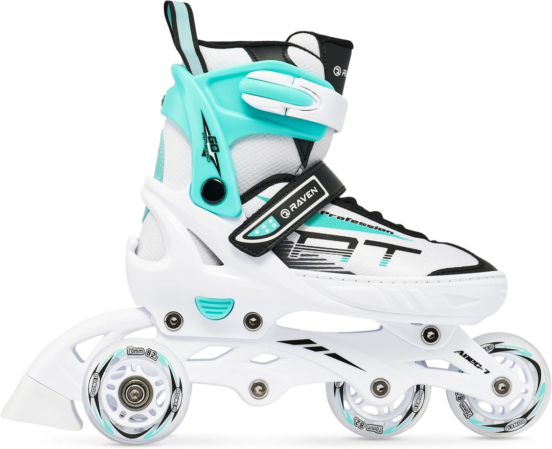 RAVEN Profession 4in1 Inlineskates Triskates Rollschuhe Schlittschuhe Inliner für Kinder und Erwachs