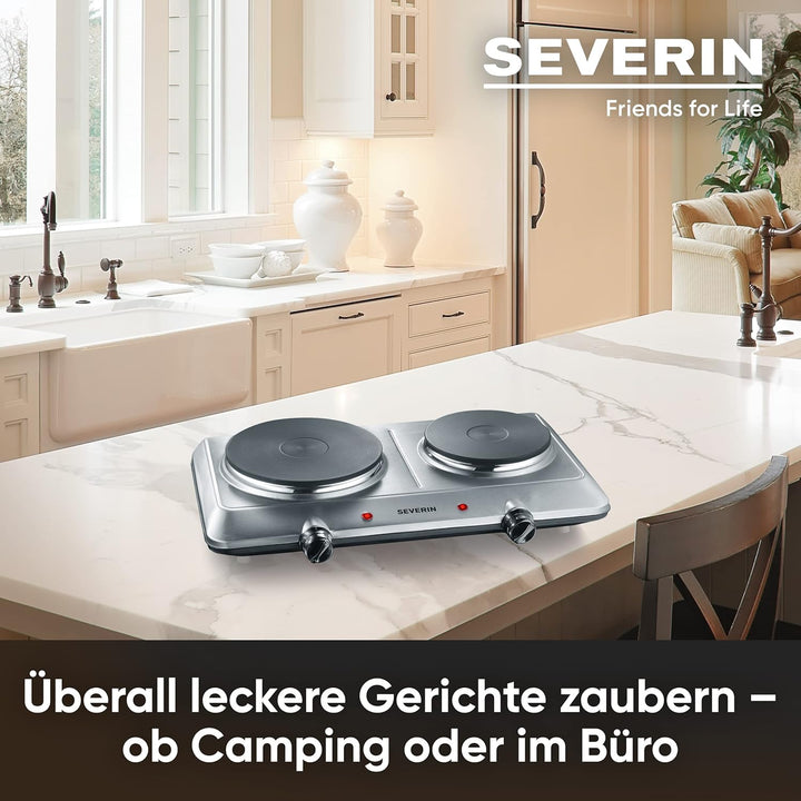 SEVERIN TO 2052 Back- und Toastofen (800 W, Inkl. Grillrost und Backblech, 9 L) silber /schwarz & Do