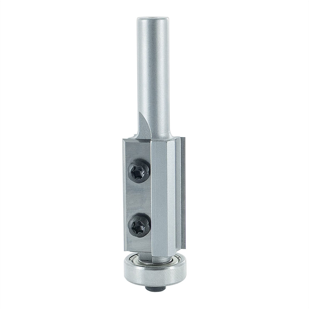 ENT 20295 Wendemesser Bündigfräser HW mit Kugellager, Schaft (S) 8 mm, Durchmesser (D) 16 mm, NL 30