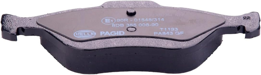 HELLA PAGID 8DB 355 008-901 Bremsbelagsatz - T1193 - Dicke/Stärke: 18.8mm - Bremssystem: Teves - nic
