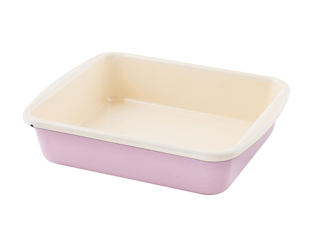 Riess, 0397-006, Minibackofenform, CLASSIC - BUNT/PASTELL, Farbe Rosa, Masse 24,8 x 20 cm, Höhe 5.5