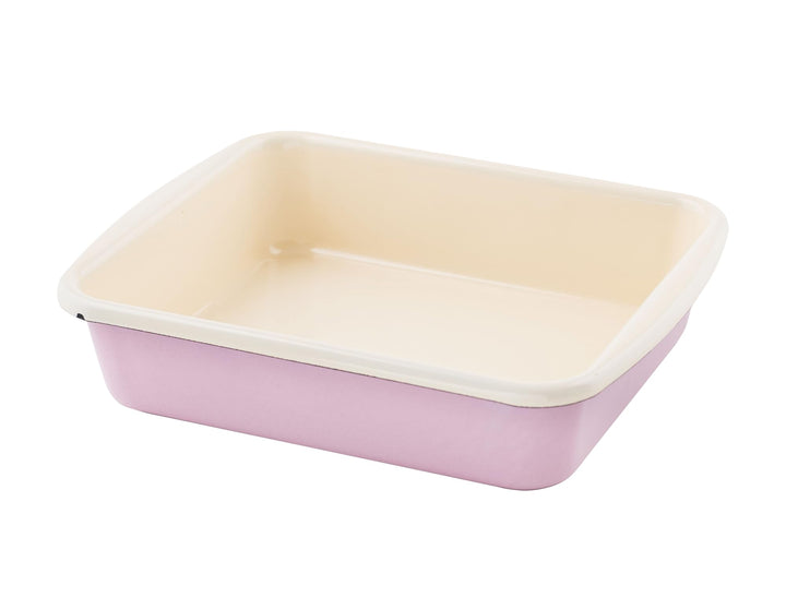 Riess, 0397-006, Minibackofenform, CLASSIC - BUNT/PASTELL, Farbe Rosa, Masse 24,8 x 20 cm, Höhe 5.5
