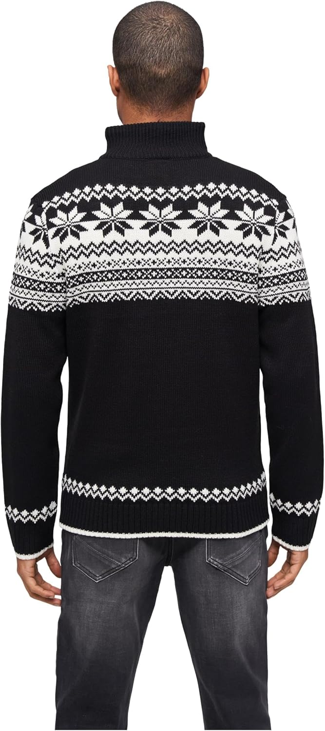 Brandit Norweger Armee Troyer Pullover Army Pulli Winter Outdoor ARBEITSPULLOVER 5XL Schwarz, 5XL Sc