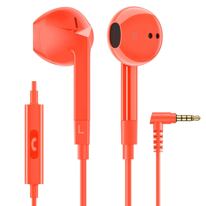 LUDOS FEROX Kopfhörer In Ear Kopfhörer mit Kabel und Mikrofon, 5 Jahre Garantie, In Ear Ohrhörer, 3,