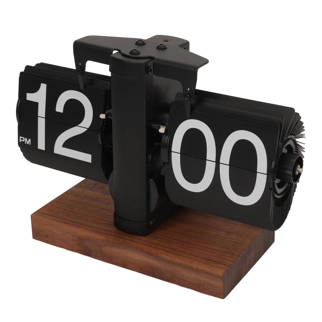 Digitale Flip-Down-Uhr,flip Clock Retro,Automatisch Drehende, Batteriebetriebene Mechanische Uhr Zuh