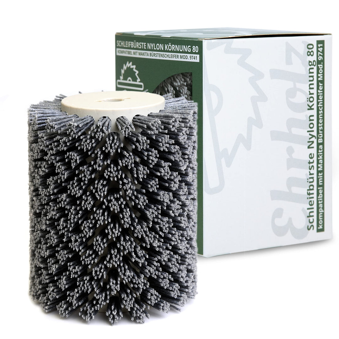 Schleifbürste passend für Makita Bürstenschleifer 9741 | Strukturierbürste | Satinierbürste | Profiq