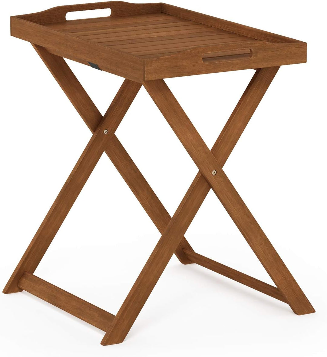 Furinno Tioman FG19557 Gartentisch aus Hartholz, naturfarben, Natur