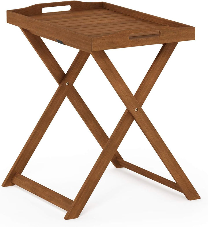 Furinno Tioman FG19557 Gartentisch aus Hartholz, naturfarben, Natur