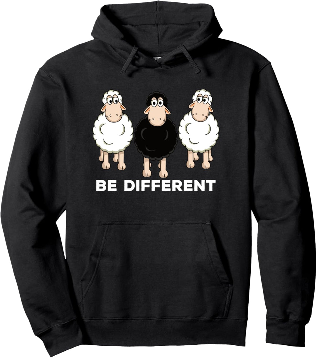 Schäfer und Schafe - Be different Pullover Hoodie