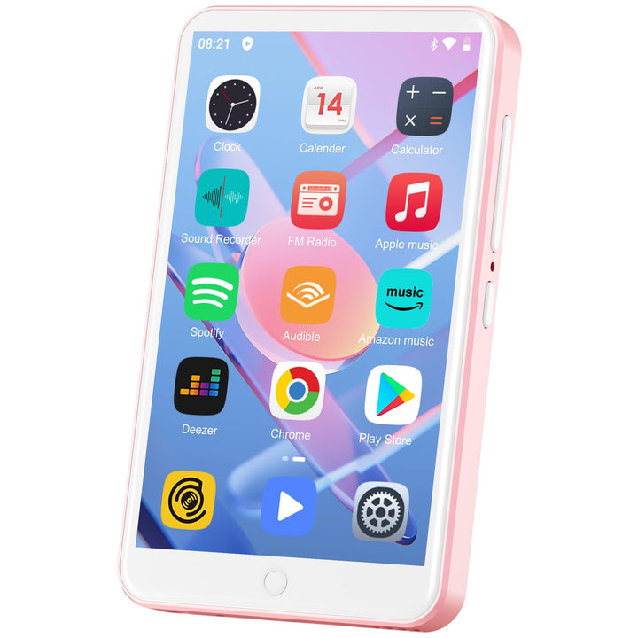 MP3 Player mit Bluetooth und WiFi, Oilsky 80GB 4 Zoll Android 9.0 Mp3, 1080P Touchscreen MP4 Player,
