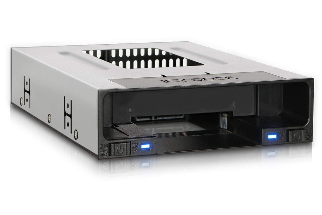 ICY DOCK flexiDOCK MB795SP-B - Dock trägerlos für 1x 2,5 Zoll und 1x 3,5 Zoll SATA/SAS SSD/HDD 1x 2,