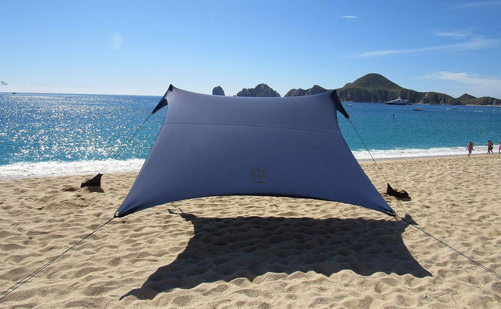 Neso Zelte Grande Beach Zelt, 2,1 m hoch, 2,8 m (9 ft) x 2,8 m (9 ft), Verstärkte Ecken und Kühlfach
