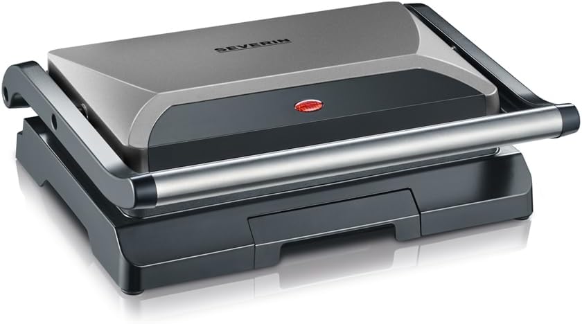 SEVERIN Kontaktgrill für Sandwiches, Steak und als Panini Grill, antihaftbeschichteter Sandwich Make
