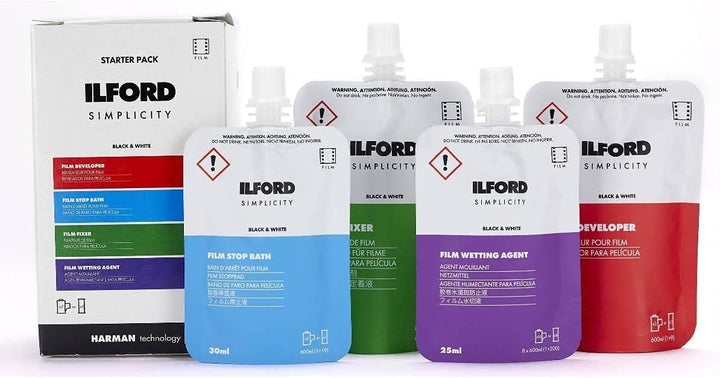 ILFORD Simplicity Film-Entwicklungs-Set, Schwarz und Weiss