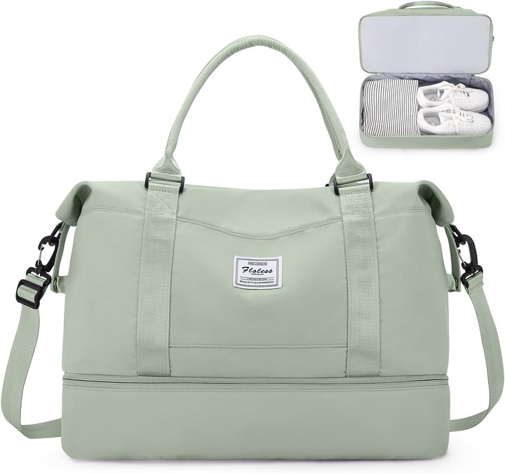 Reisetasche Damen Handgepäck Tasche Sporttasche Weekender Bag Schwimmtasche Wasserdicht Travel Bag D